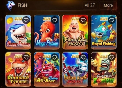 Fishing Games available in the 777RS Game Android application